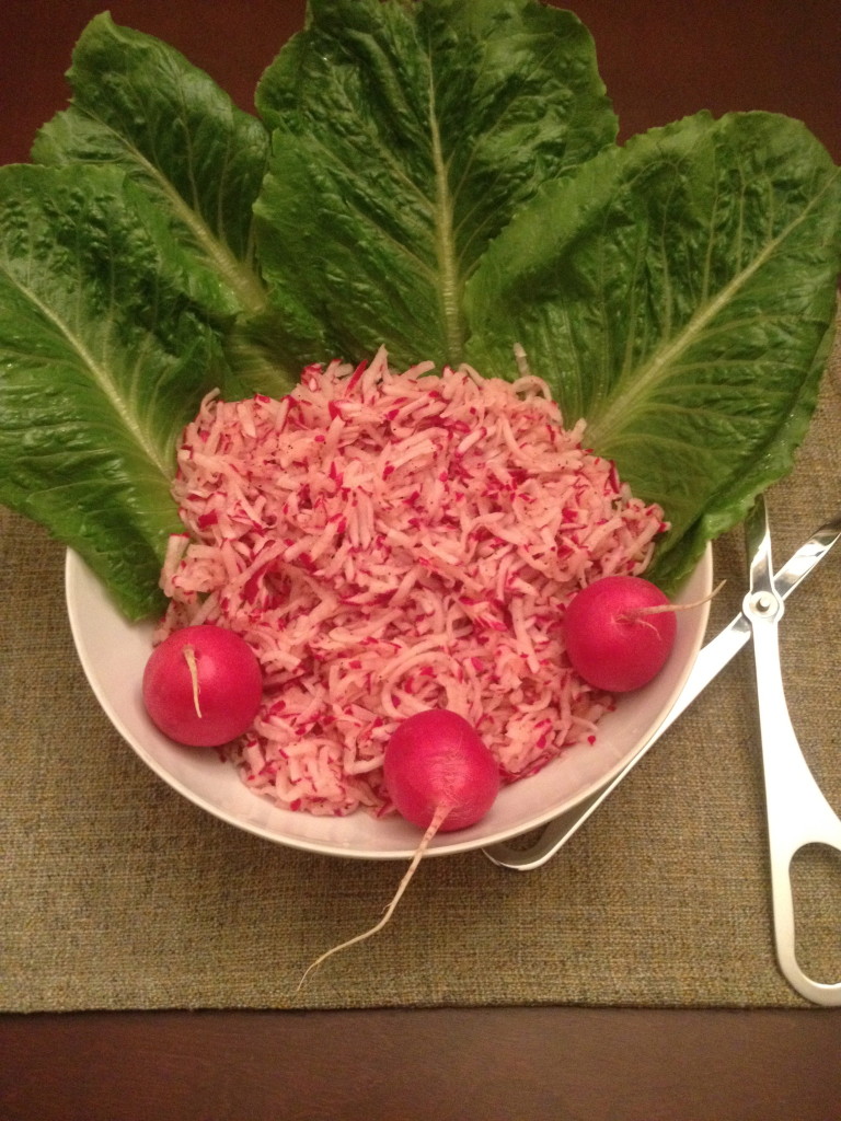 Luscious Radish Slaw